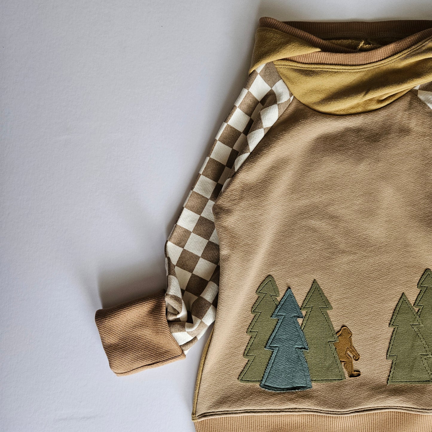 6-9 Years Bigfoot Grow With Me Hoodie