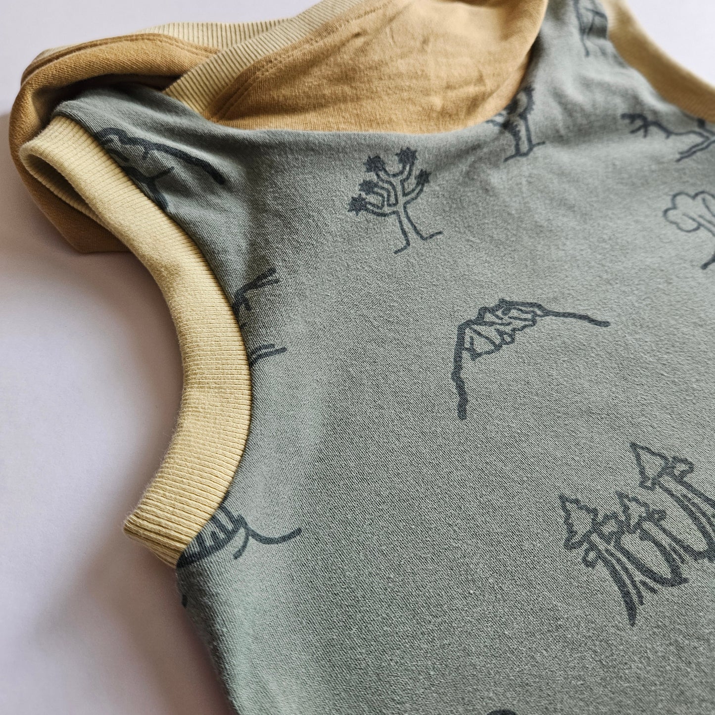 6-9Y Desert Hooded Tank Grow With Me