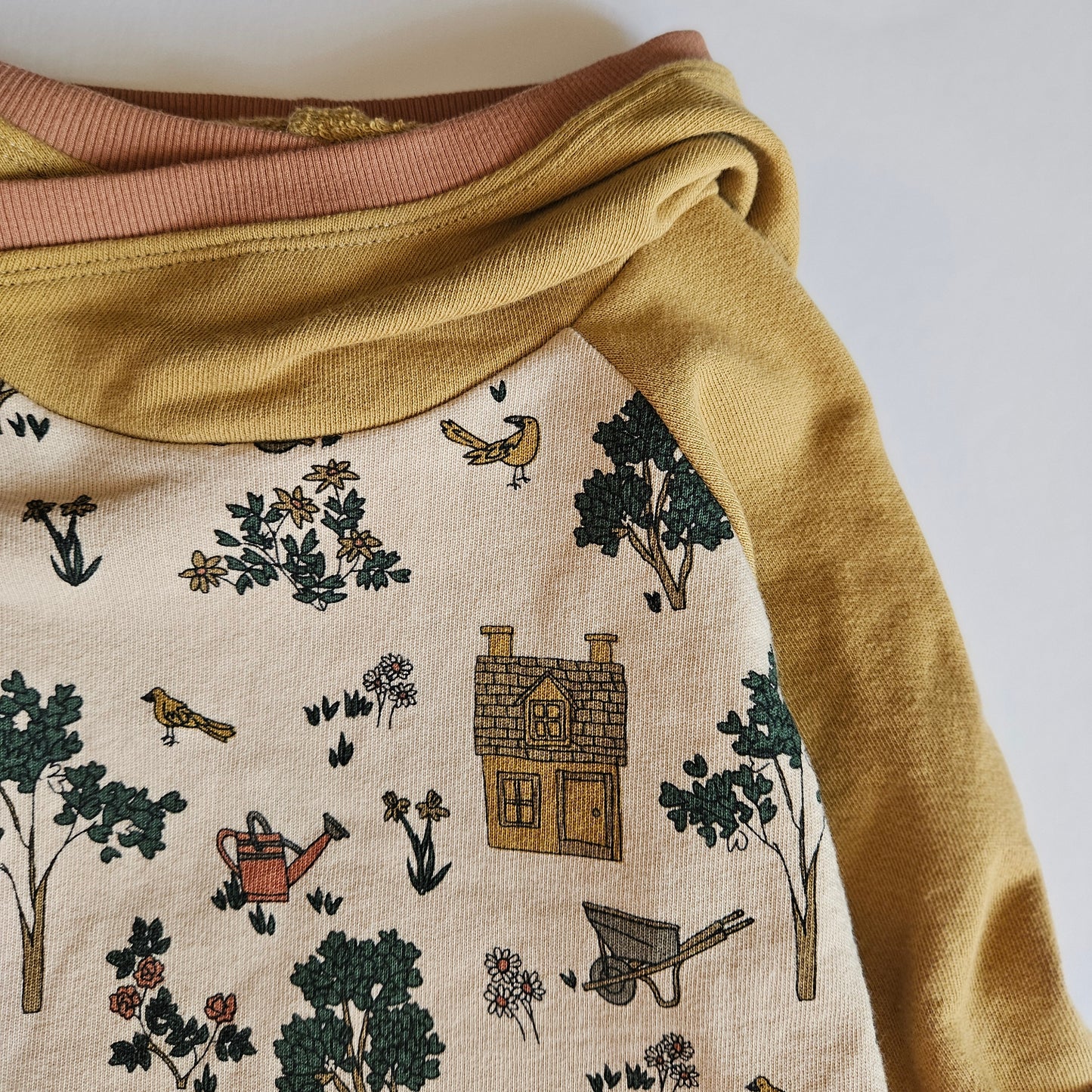 12M-3T Garden Flower Grow With Me Hoodie