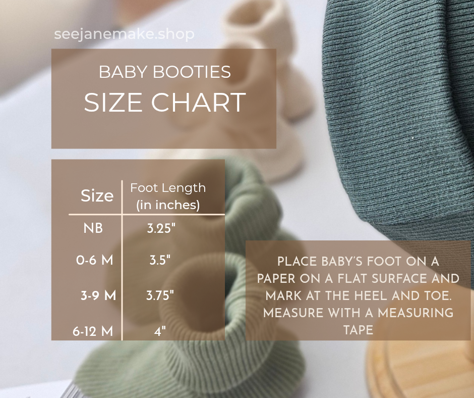 Baby Booties- PREORDER