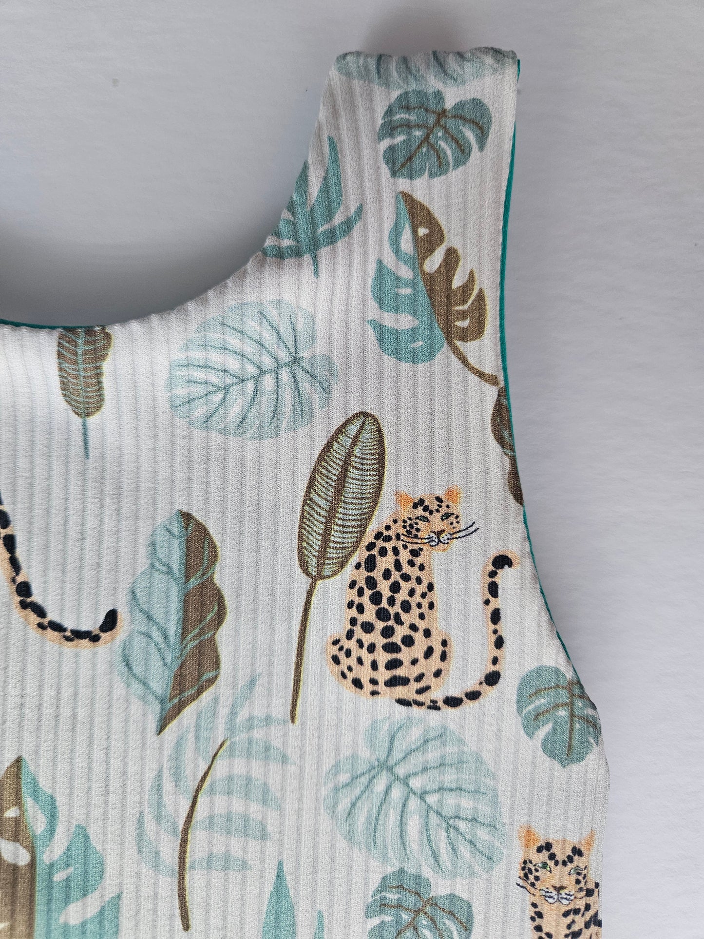 PREORDER Reversible Swim Bodysuit-Jungle