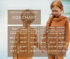 6-9 Years Forest Grow With Me Hoodie