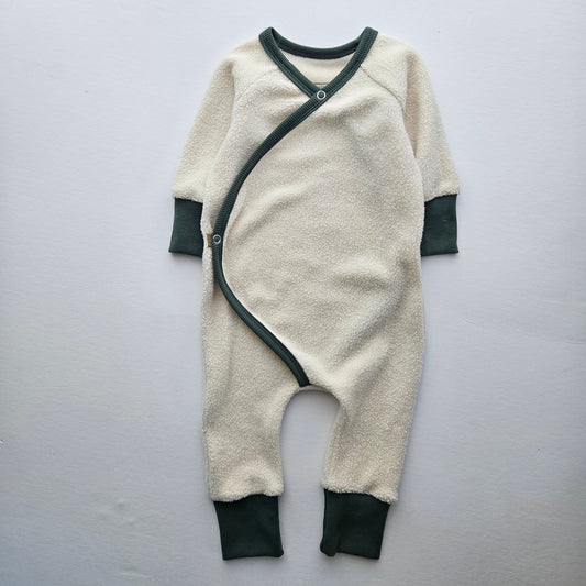 Custom Sherpa Wrap Romper for Mandy