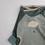 3T- 6 Years Raincloud Grow With Me Hoodie