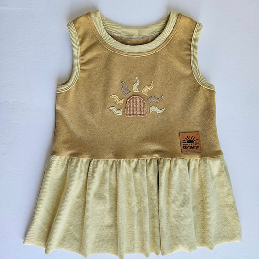 3T-6Y Sunshine Peplum Grow With Me