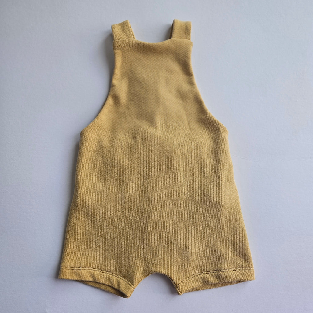 Shortie Overalls in Sunflower