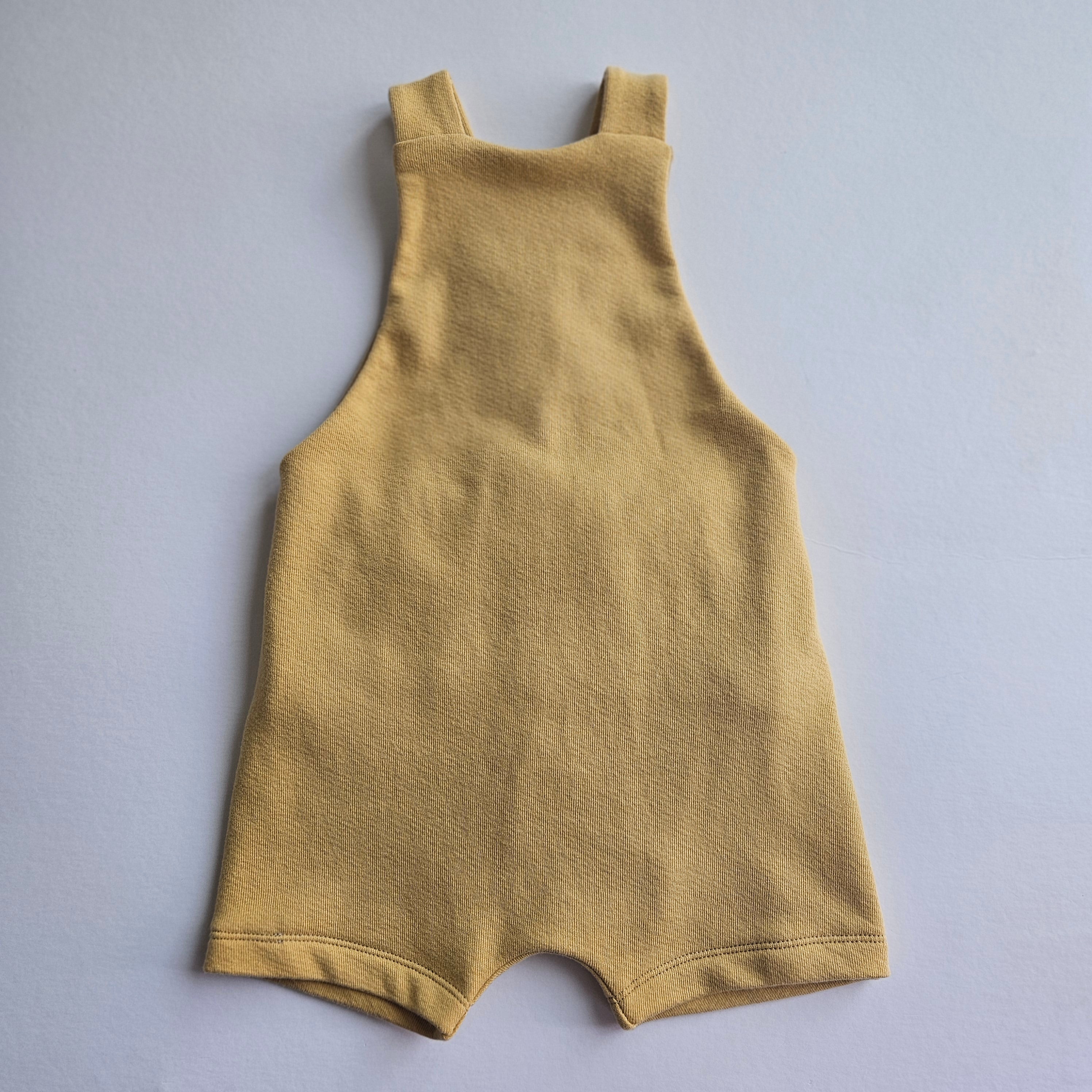 Shortie Overalls in Sunflower