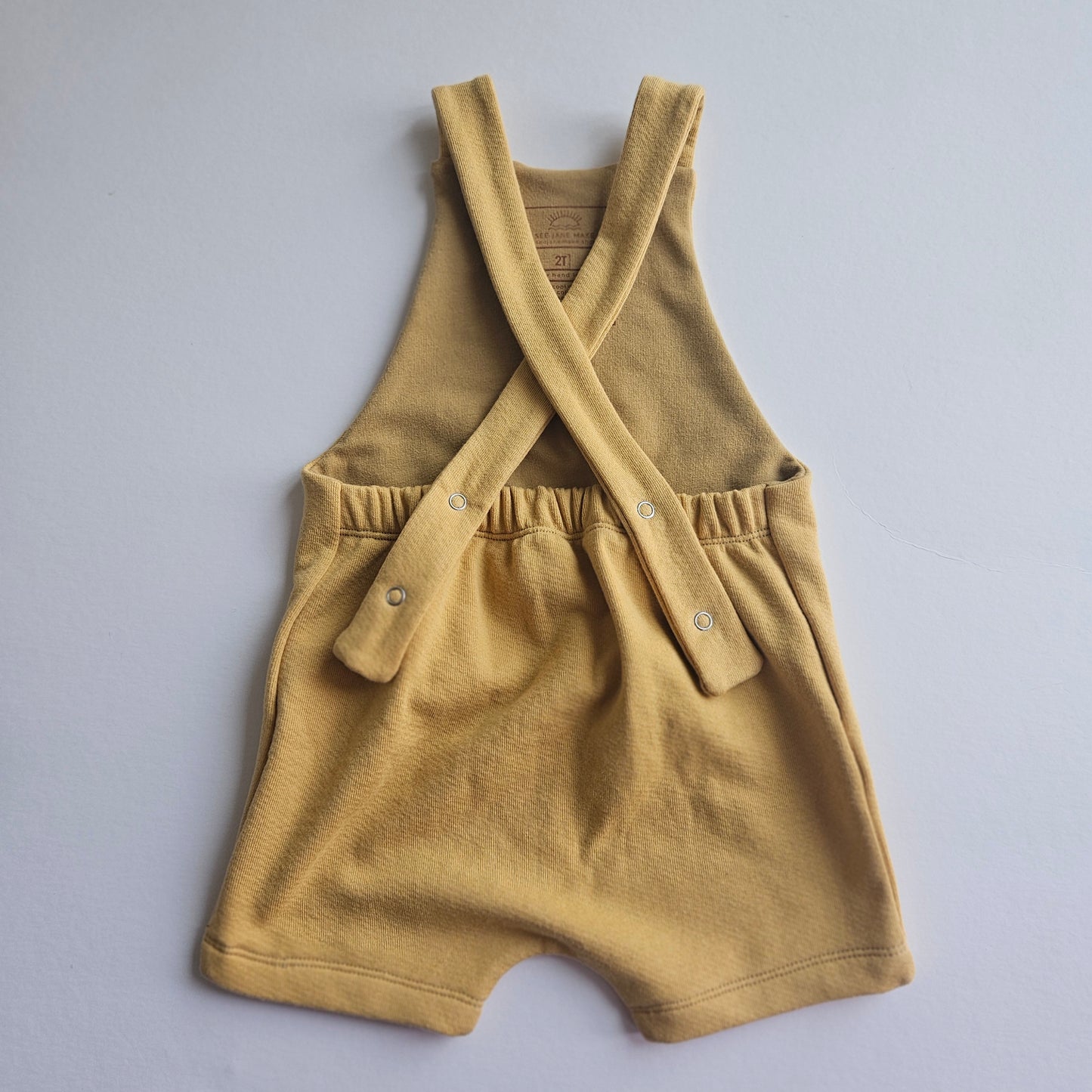 Shortie Overalls in Sunflower