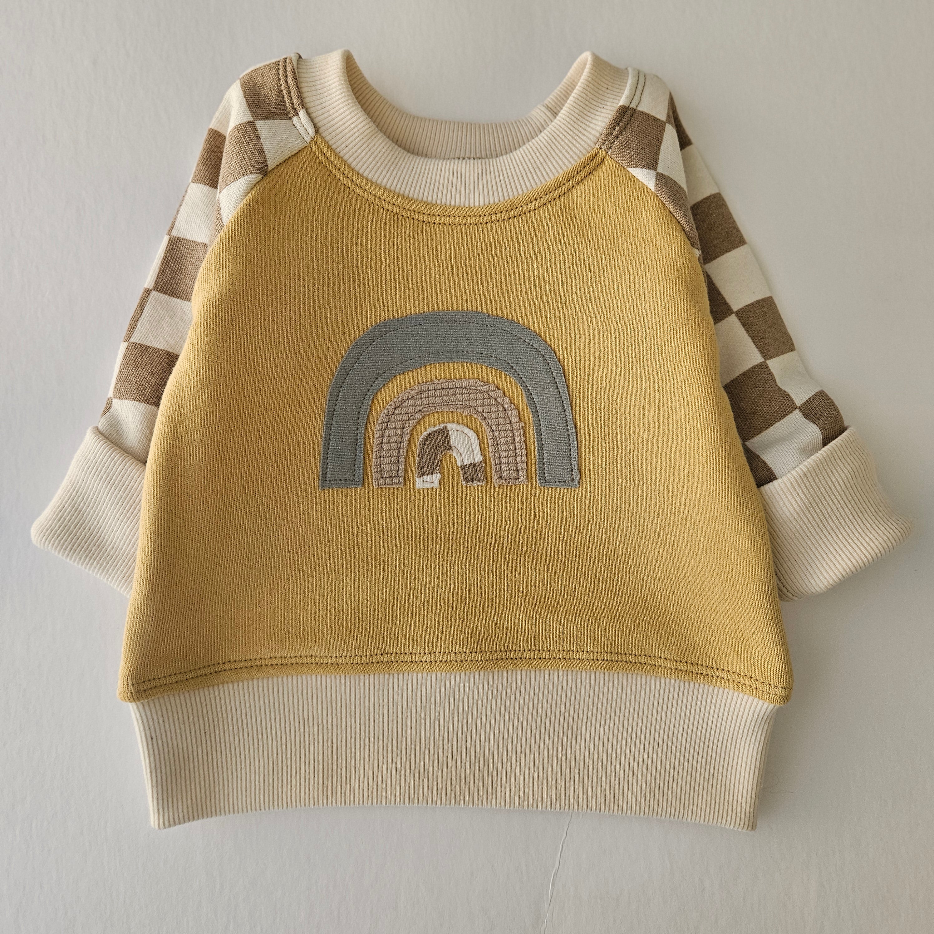 CUSTOM 4T Sweater- Rainbow