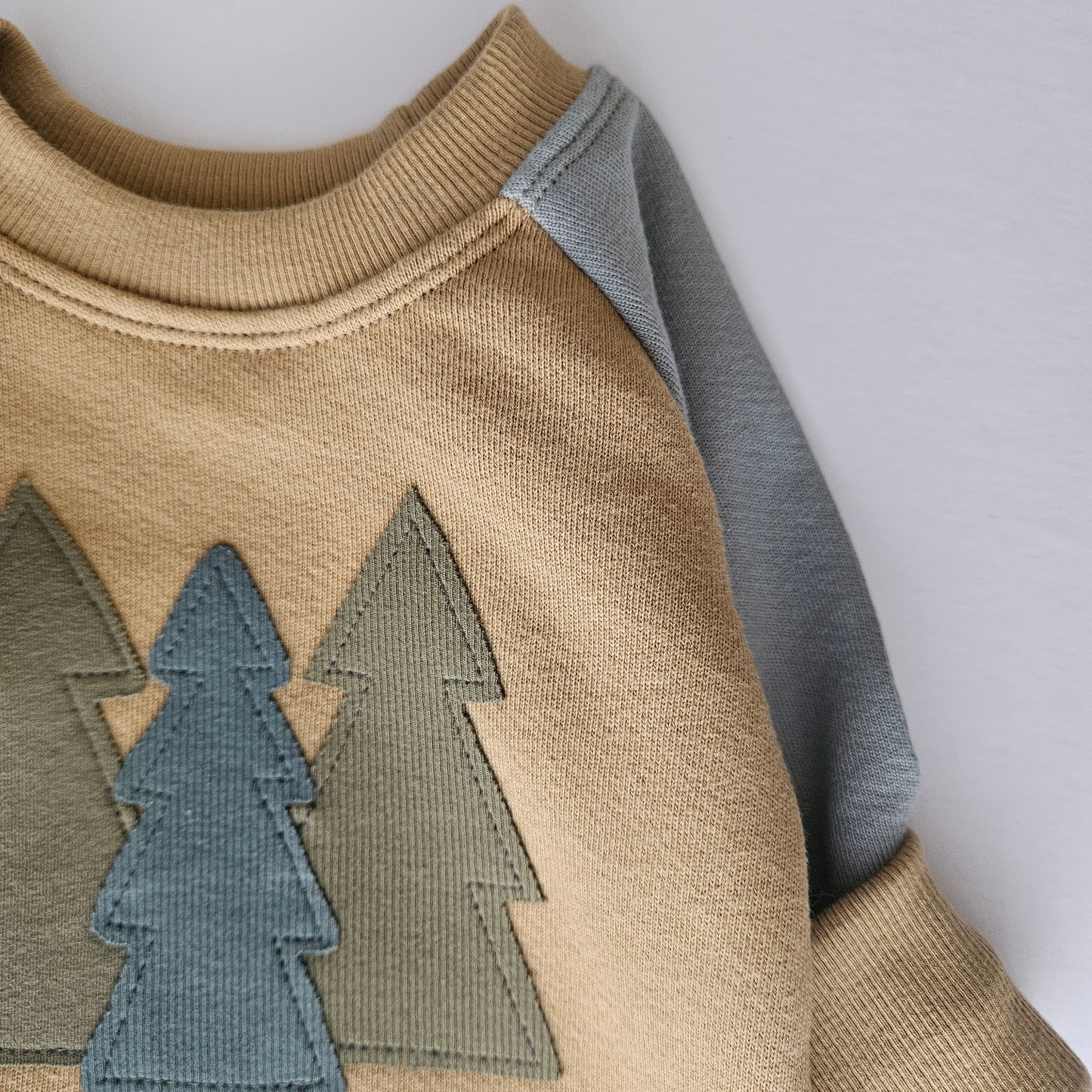 0-6 Months Grow With Me Sweater- Trees