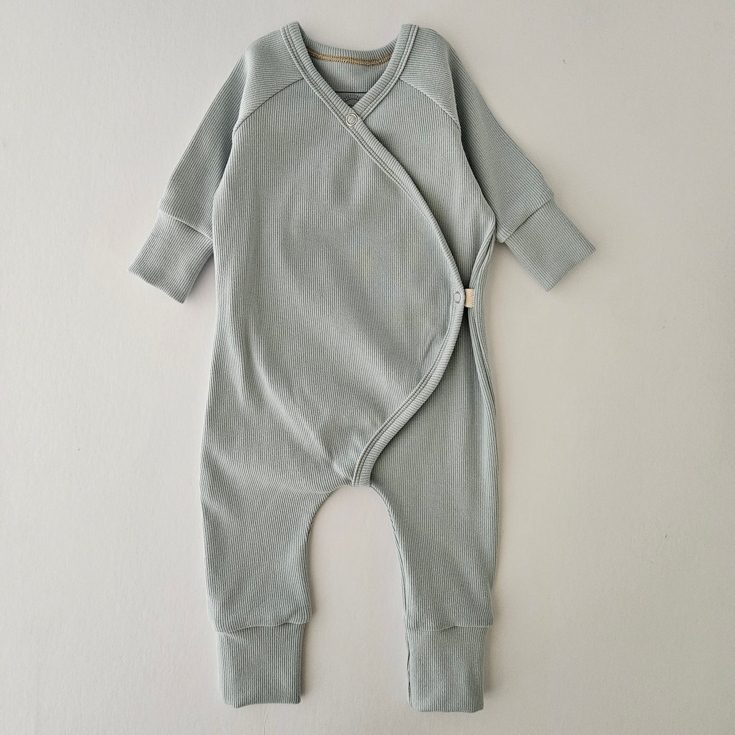 Wrap Rompers in Sky Blue