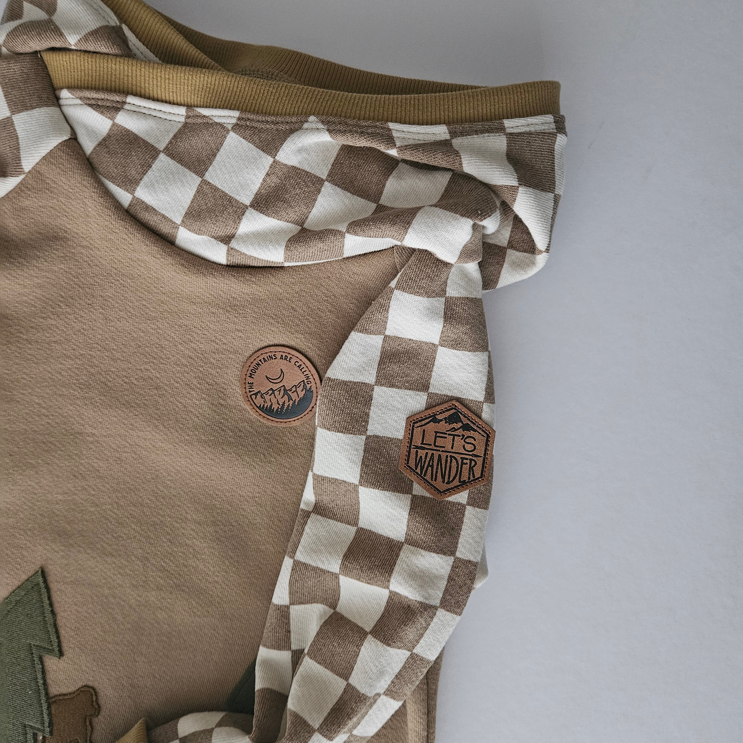 3-6 Years Bigfoot Wanderer Grow With Me Hoodie