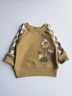 3-12 Months Mushrooms Grow With Me Sweater