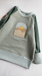 3-6 Years Mountains Outsider Grow With Me Hoodie