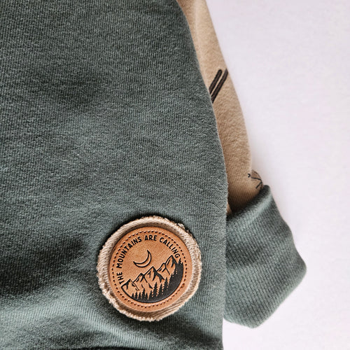 0-6 Months Grow With Me Sweater- Ski Print Northwood