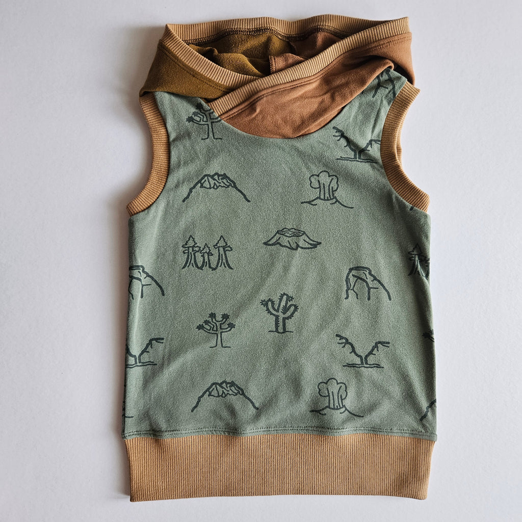 3T-6Y Desert Hooded Tank Grow With Me