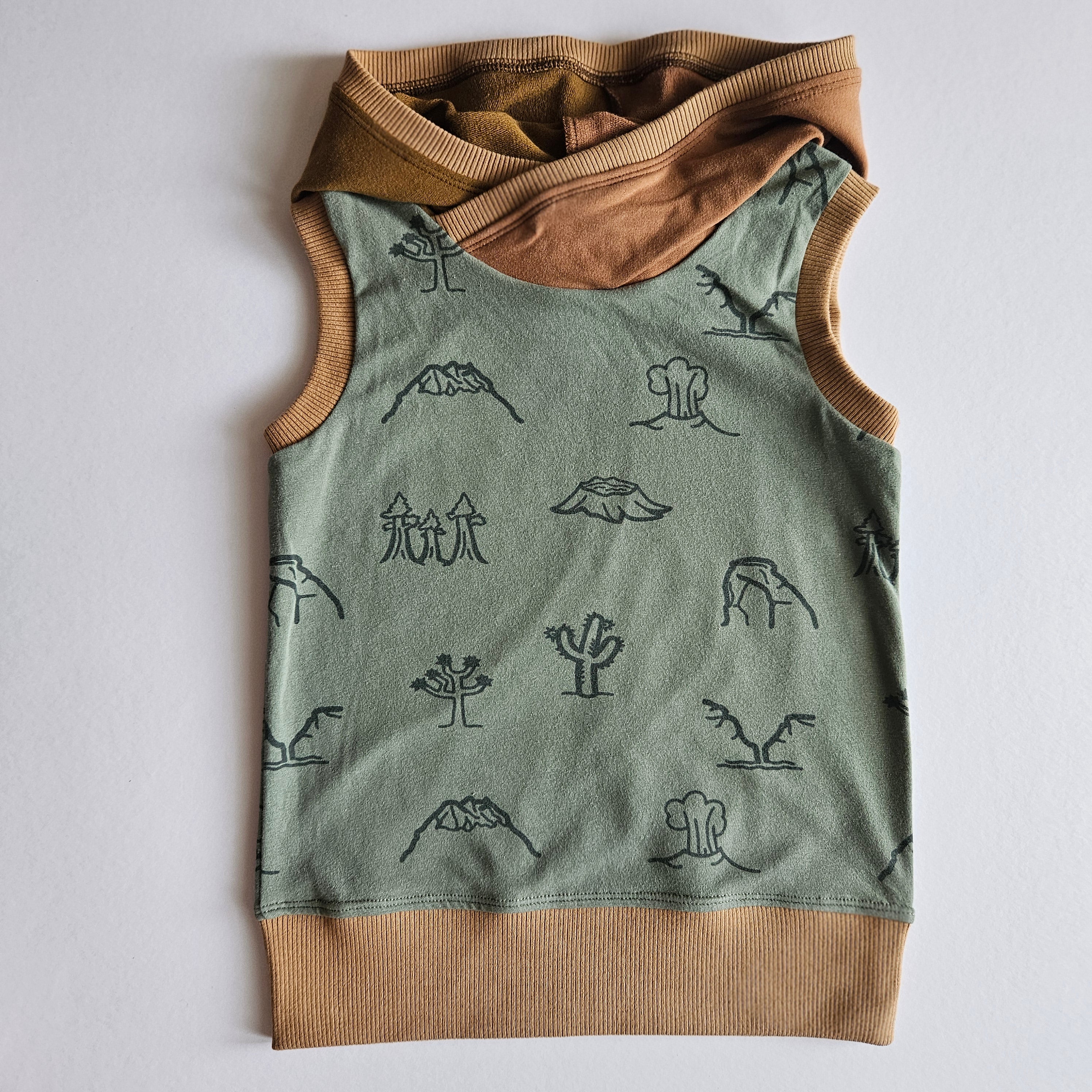 3T-6Y Desert Hooded Tank Grow With Me