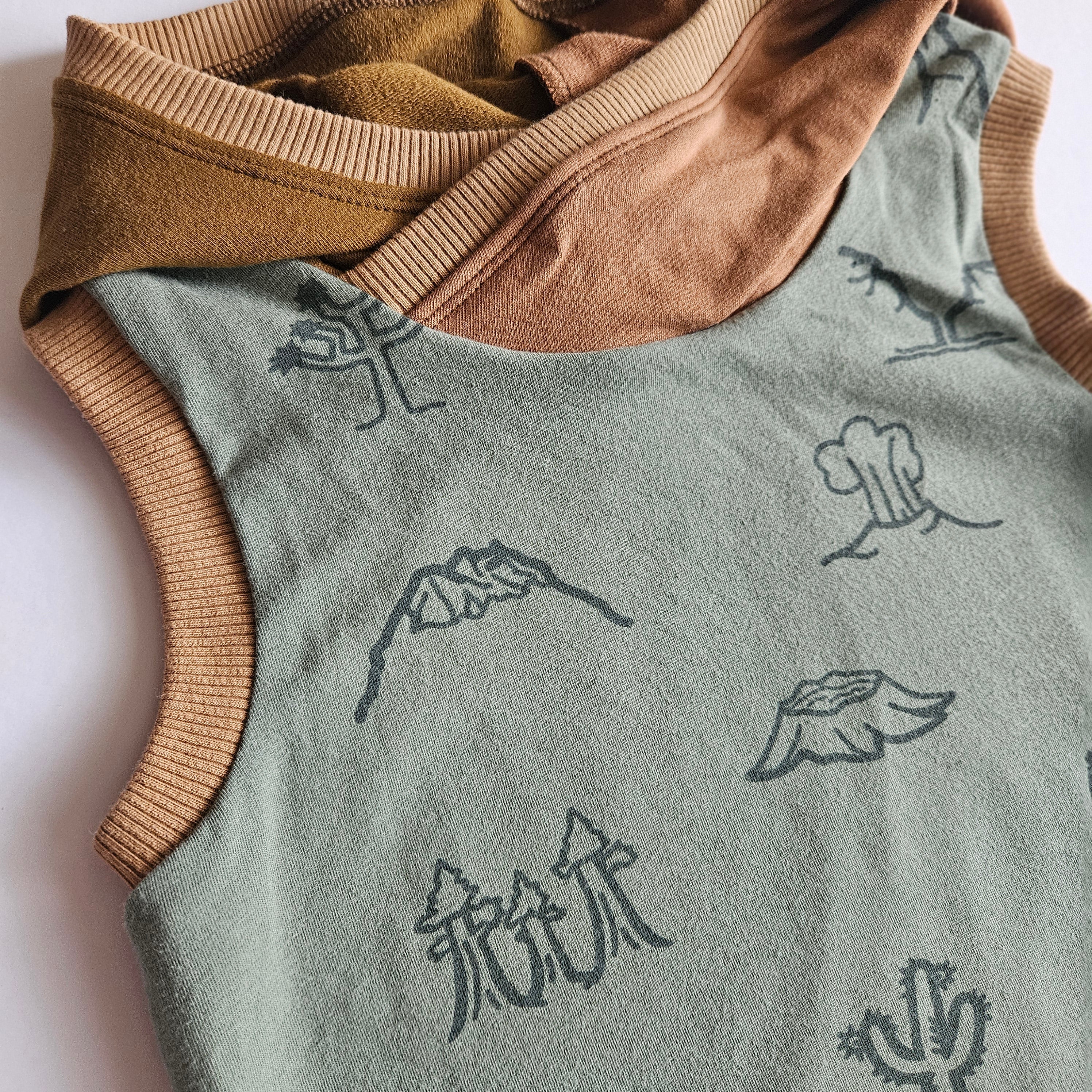 3T-6Y Desert Hooded Tank Grow With Me