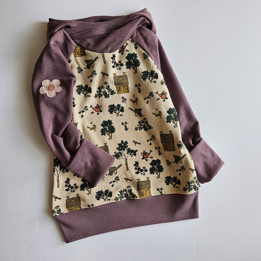 6-9 Years Garden Grow With Me Hoodie