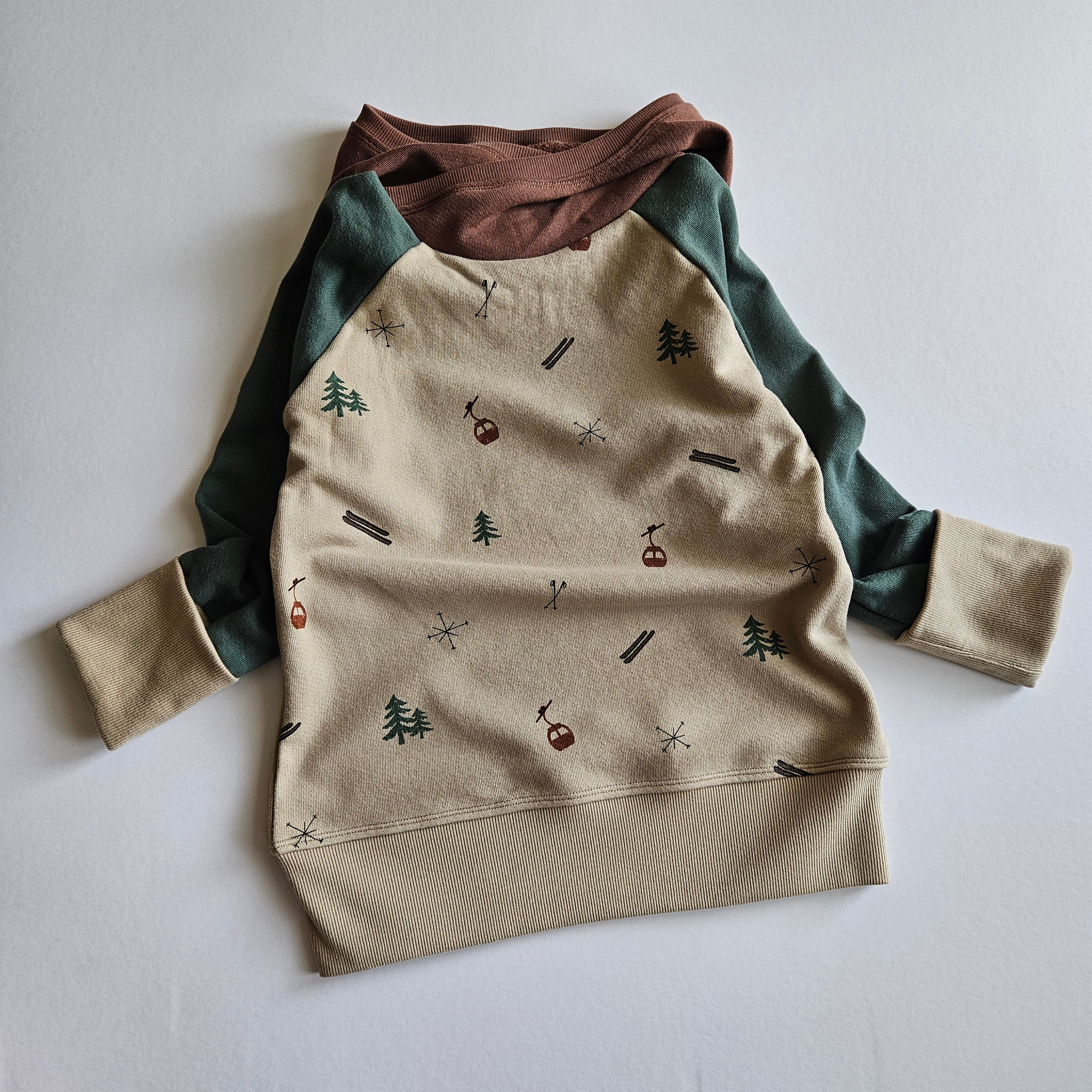 6-9 Years Ski Grow With Me Hoodie