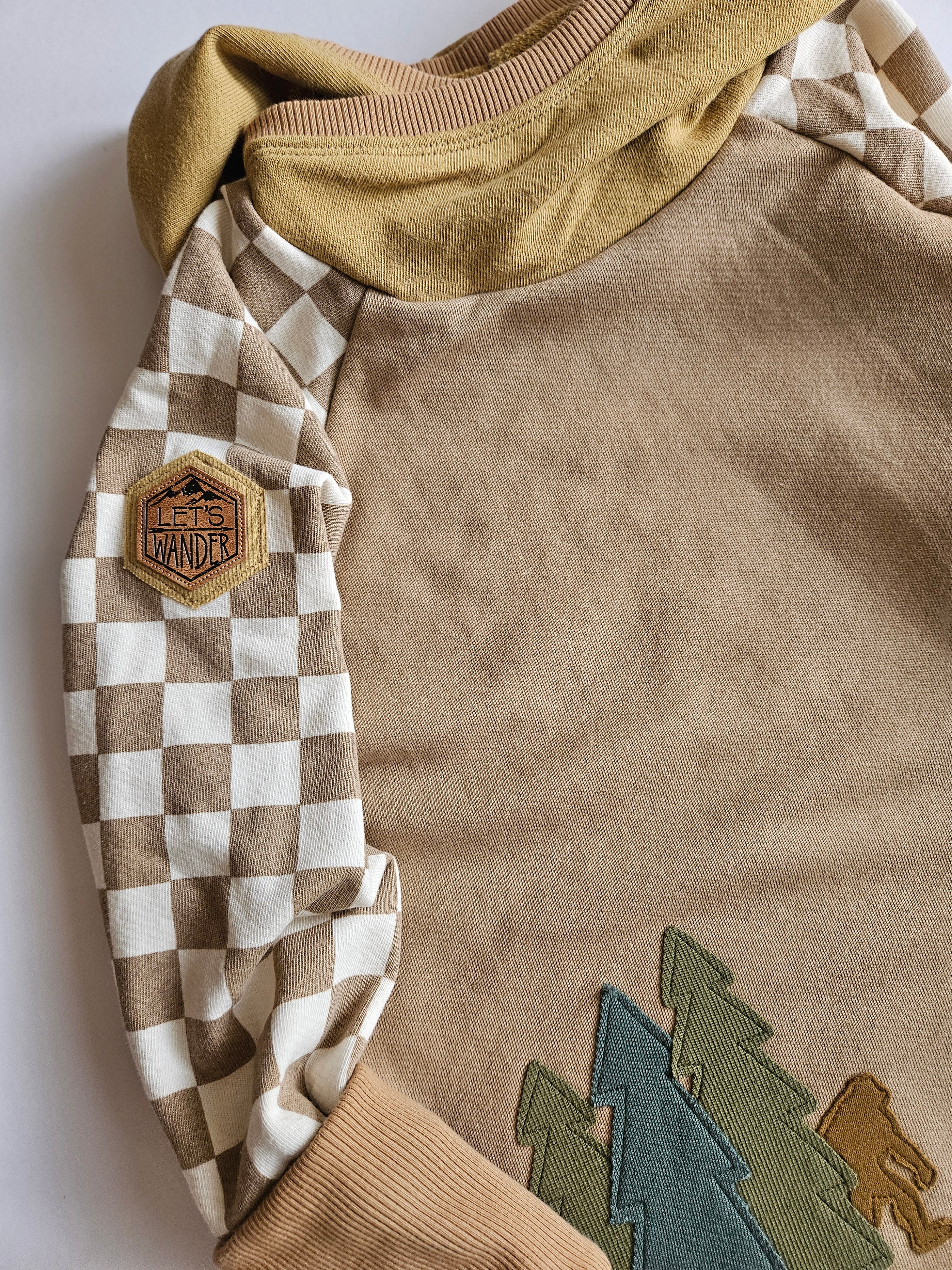 9-12 Years Bigfoot Grow With Me Hoodie