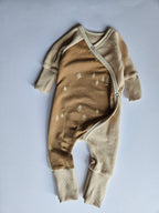 Sherpa Wrap Rompers in Trees