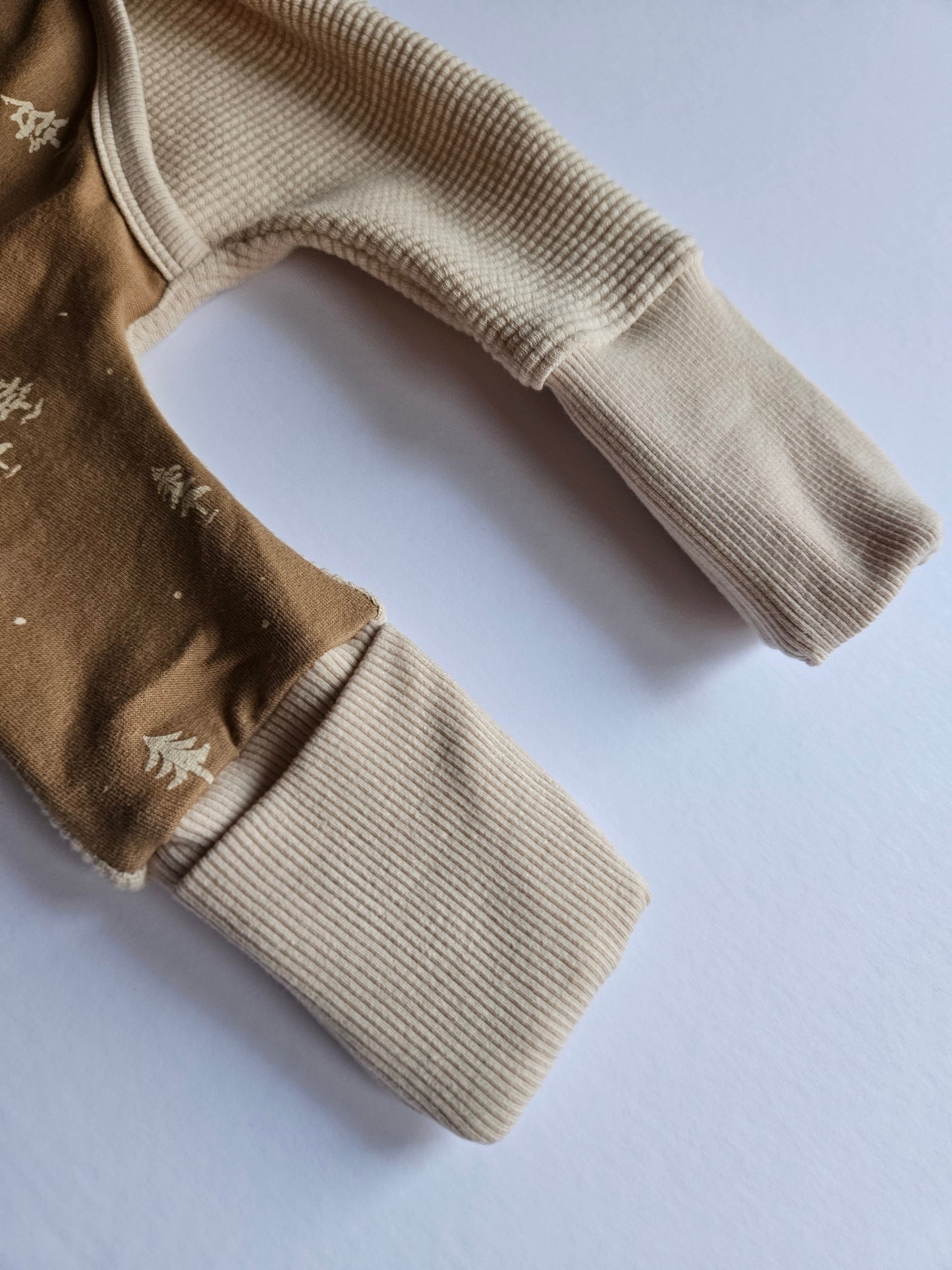 Waffle Wrap Rompers in Trees