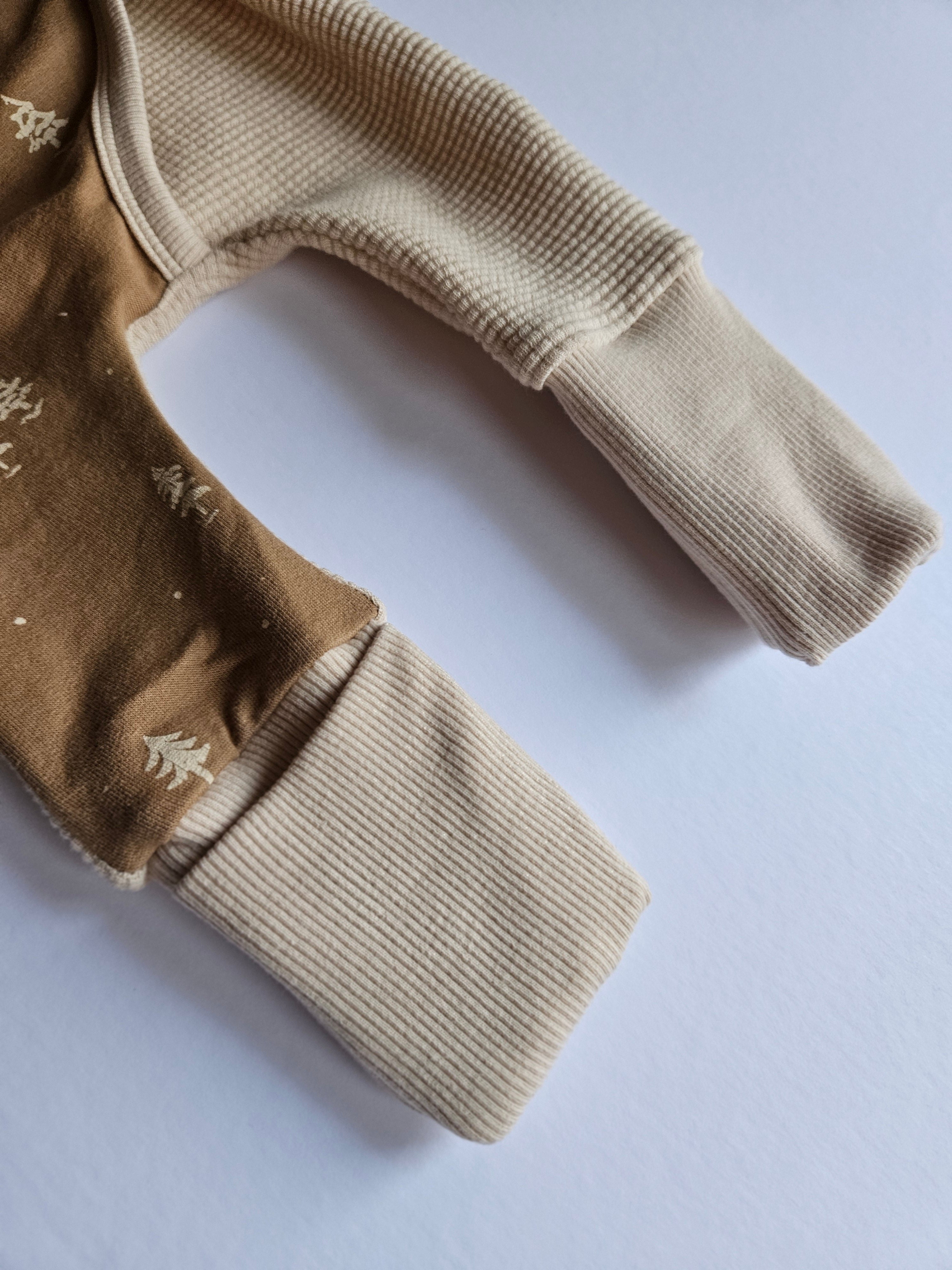 Waffle Wrap Rompers in Trees