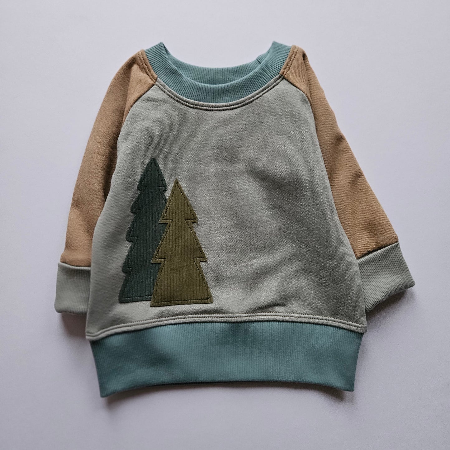 3-12 Months Forest Grow With Me Sweater
