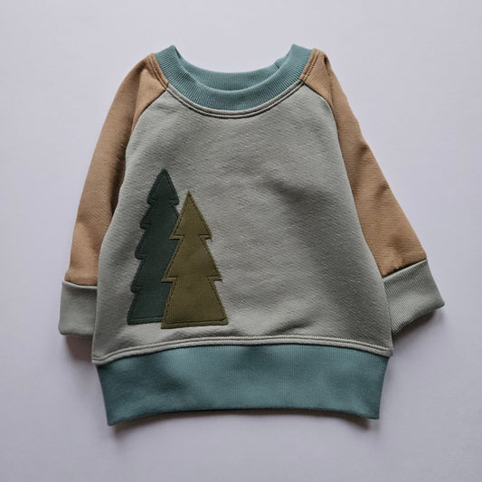 3-12 Months Forest Grow With Me Sweater