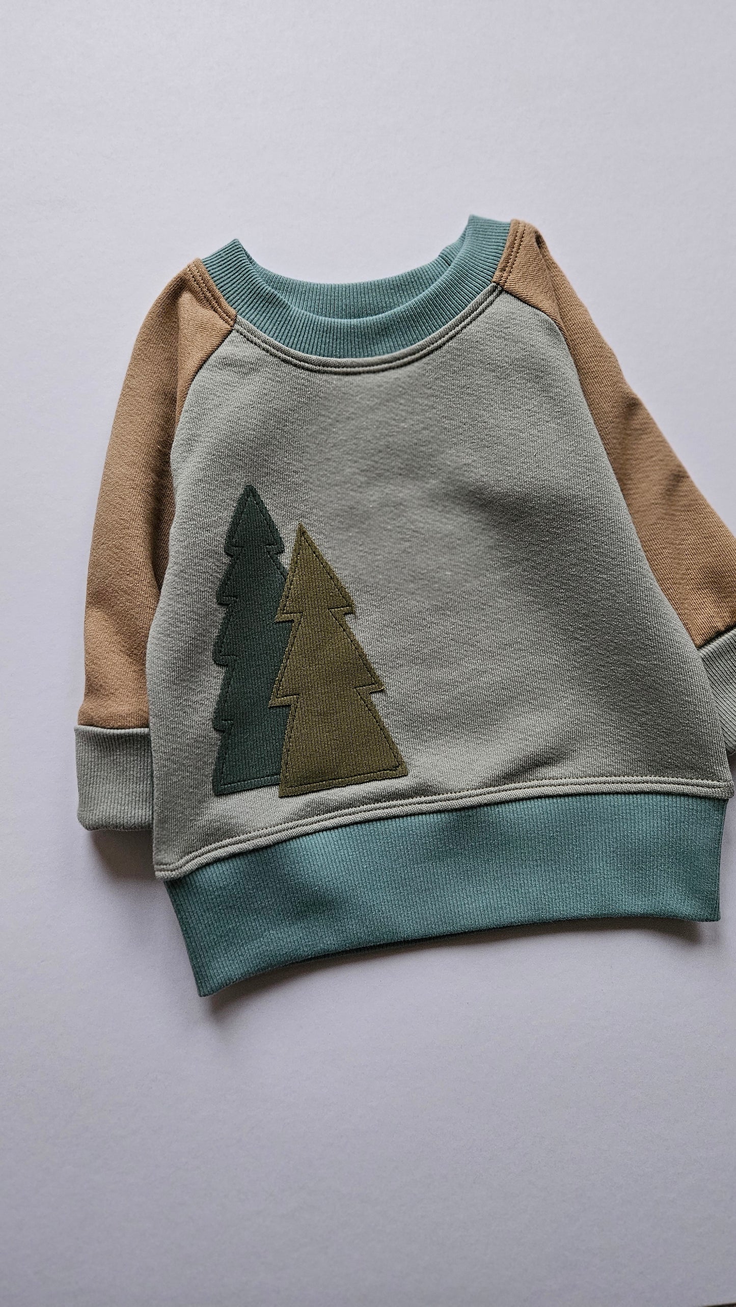 3-12 Months Forest Grow With Me Sweater