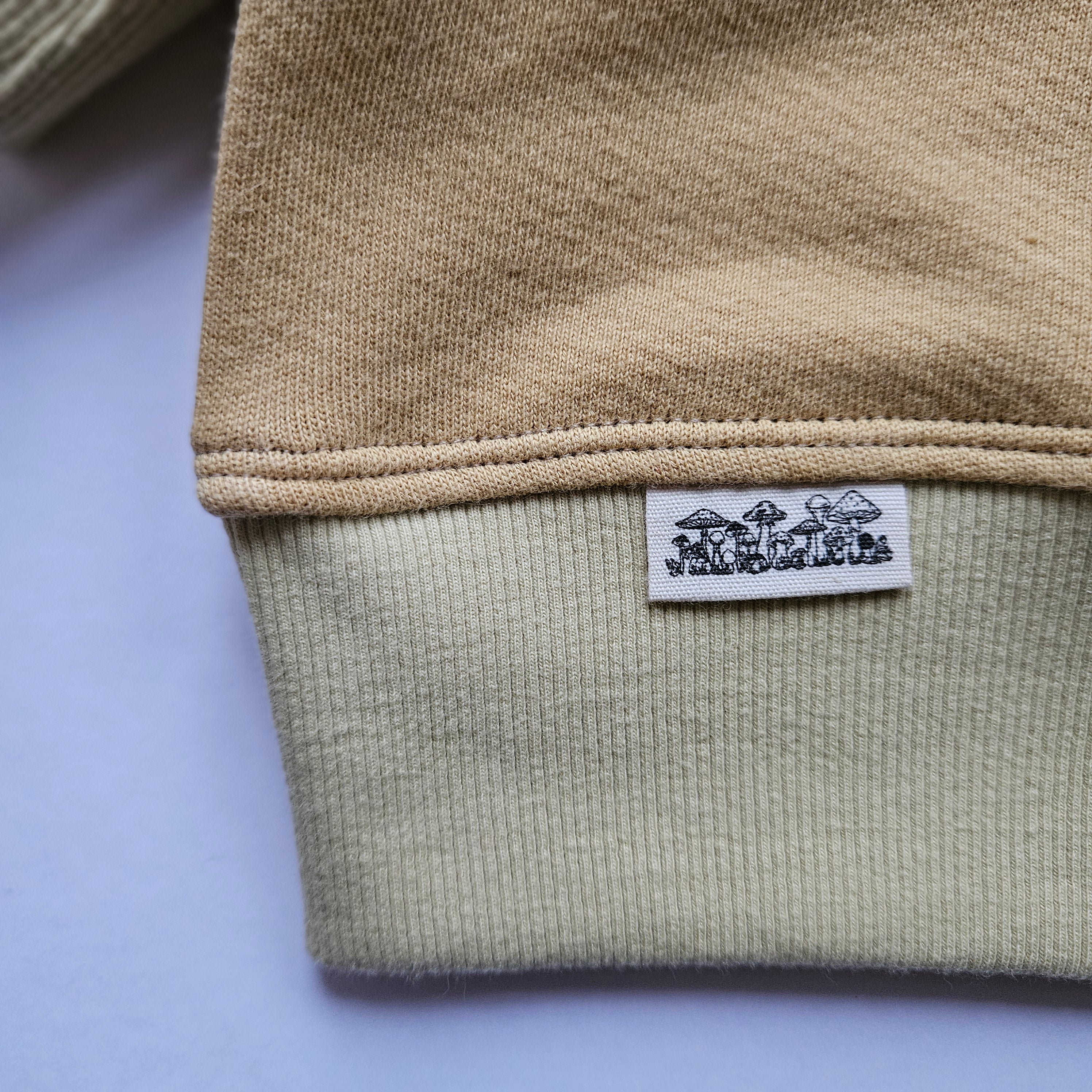 3-12 Months Mushrooms Grow With Me Sweater