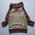 9-12 Years Ski Mountains Grow With Me Hoodie