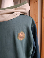 Large Men's Hoodie- Sneaky Bigfoot