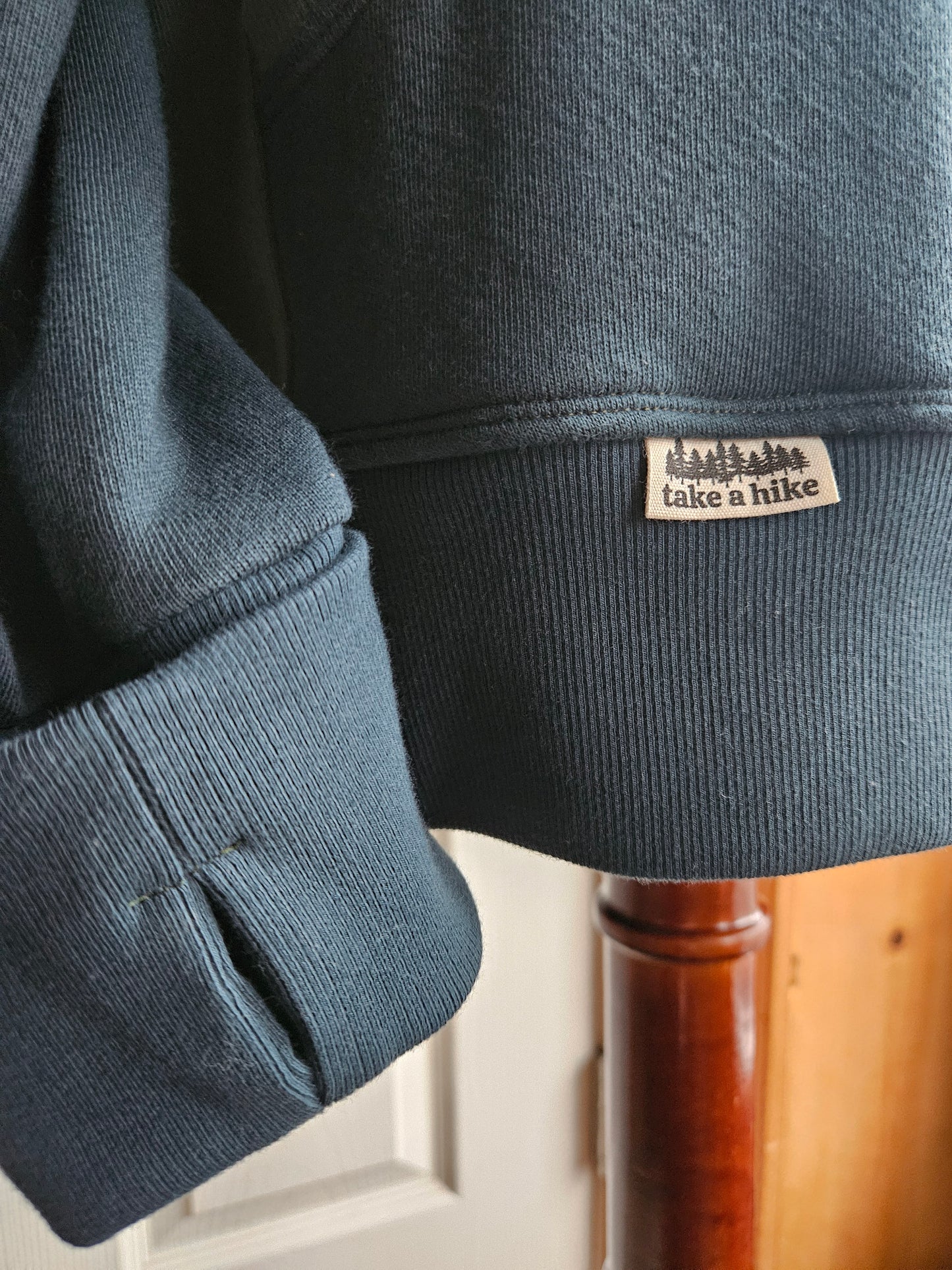 Large Men's Hoodie- Sneaky Bigfoot