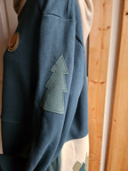 Large Women's Hoodie- Sneaky Bigfoot