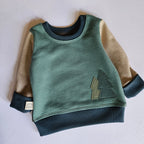 0-6 Months Forest Grow With Me Sweater