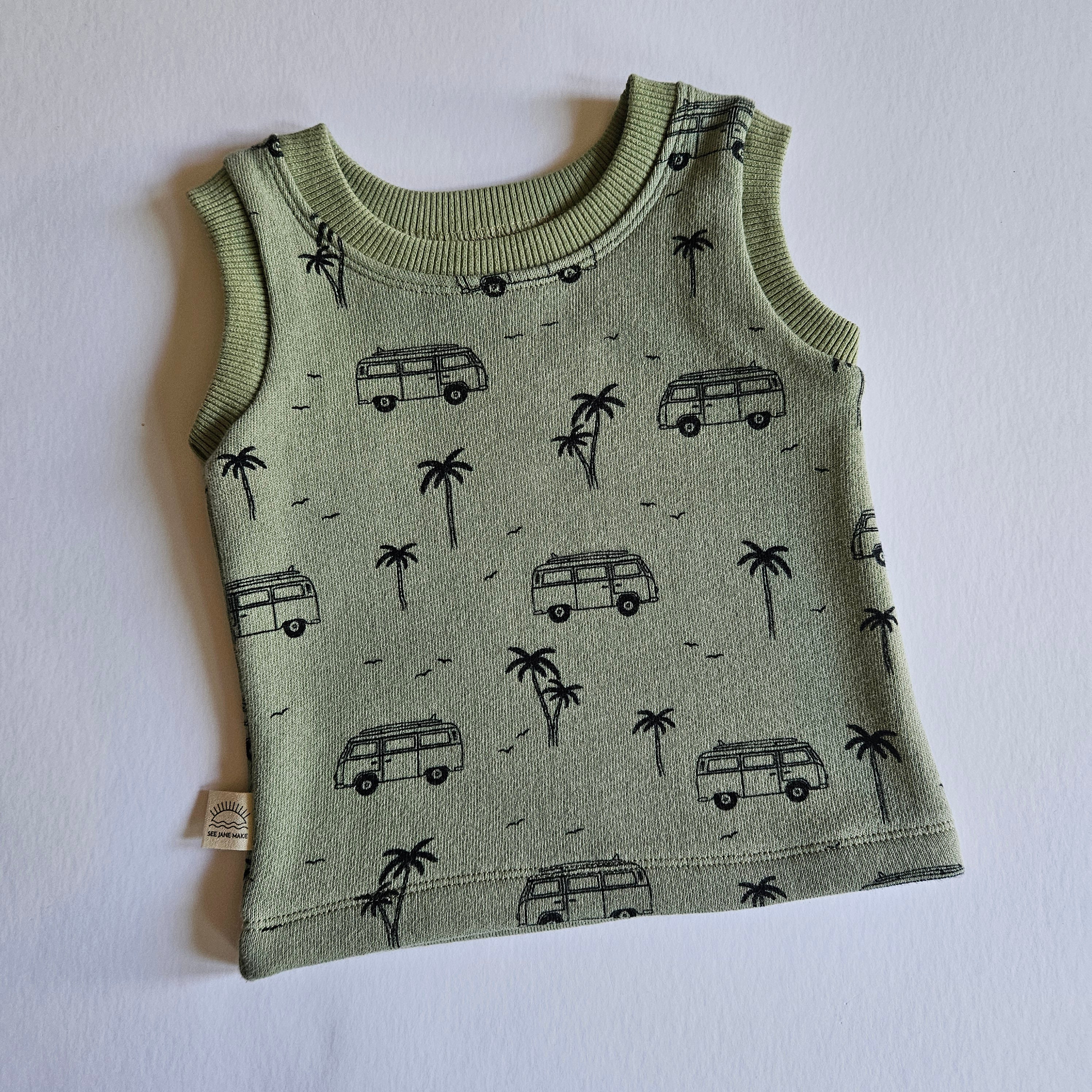 3-12 Months Vans Grow With Me Tank
