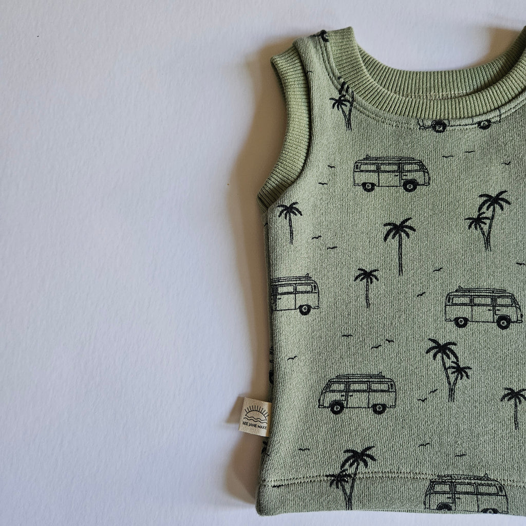3-12 Months Vans Grow With Me Tank