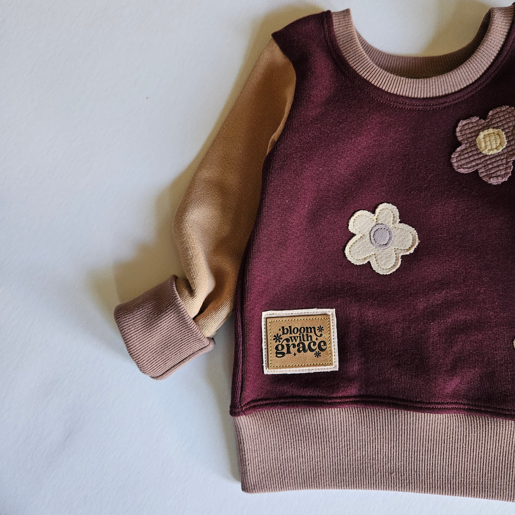 3-12 Months Blooms Grow With Me Sweater
