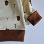 0-6 Months Strawberries Grow With Me Sweater