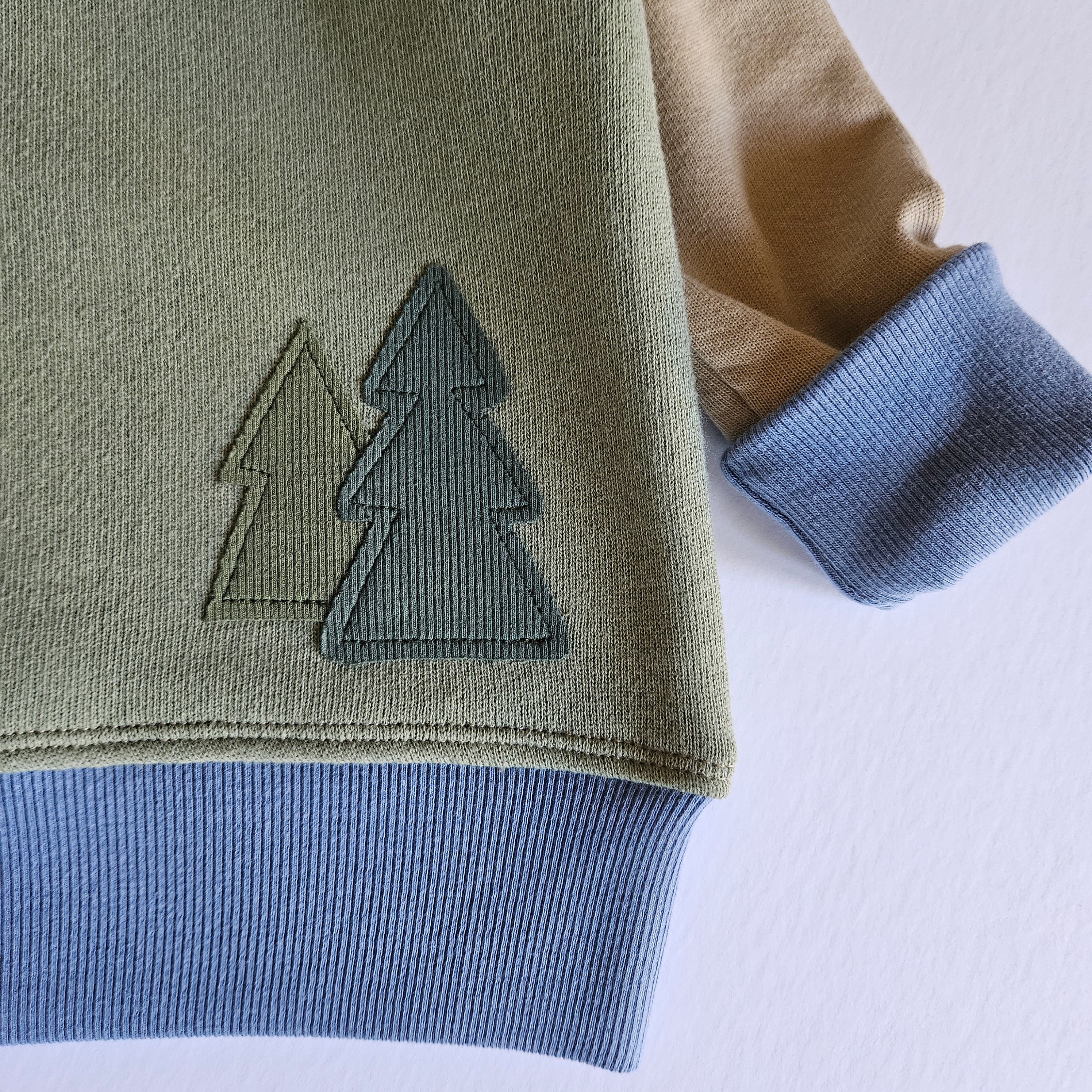 3-12 Months Forest Grow With Me Sweater