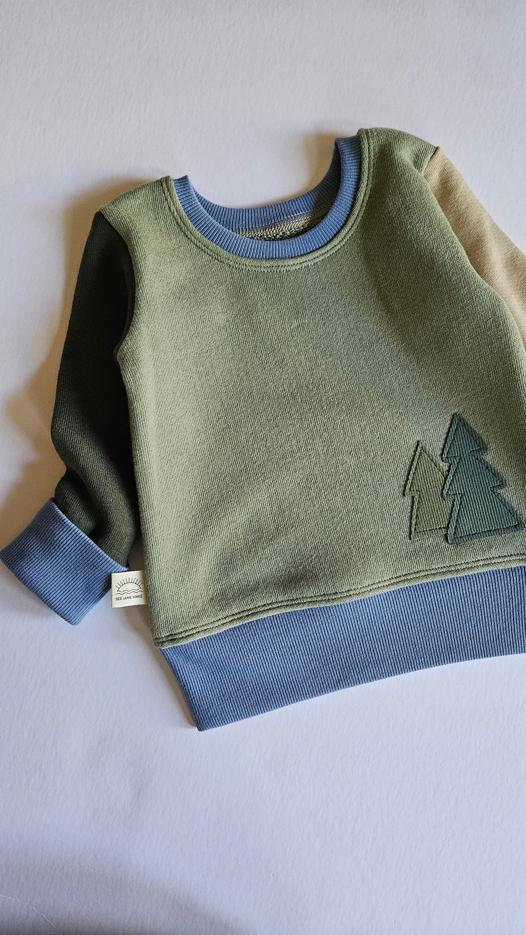 3-12 Months Forest Grow With Me Sweater