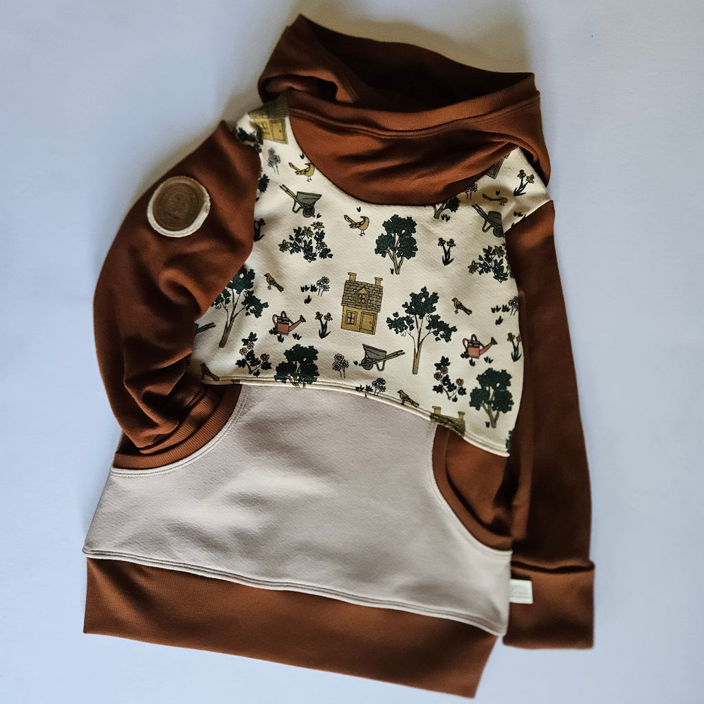 6-9 Years Wildflowers Bloom Grow With Me Hoodie