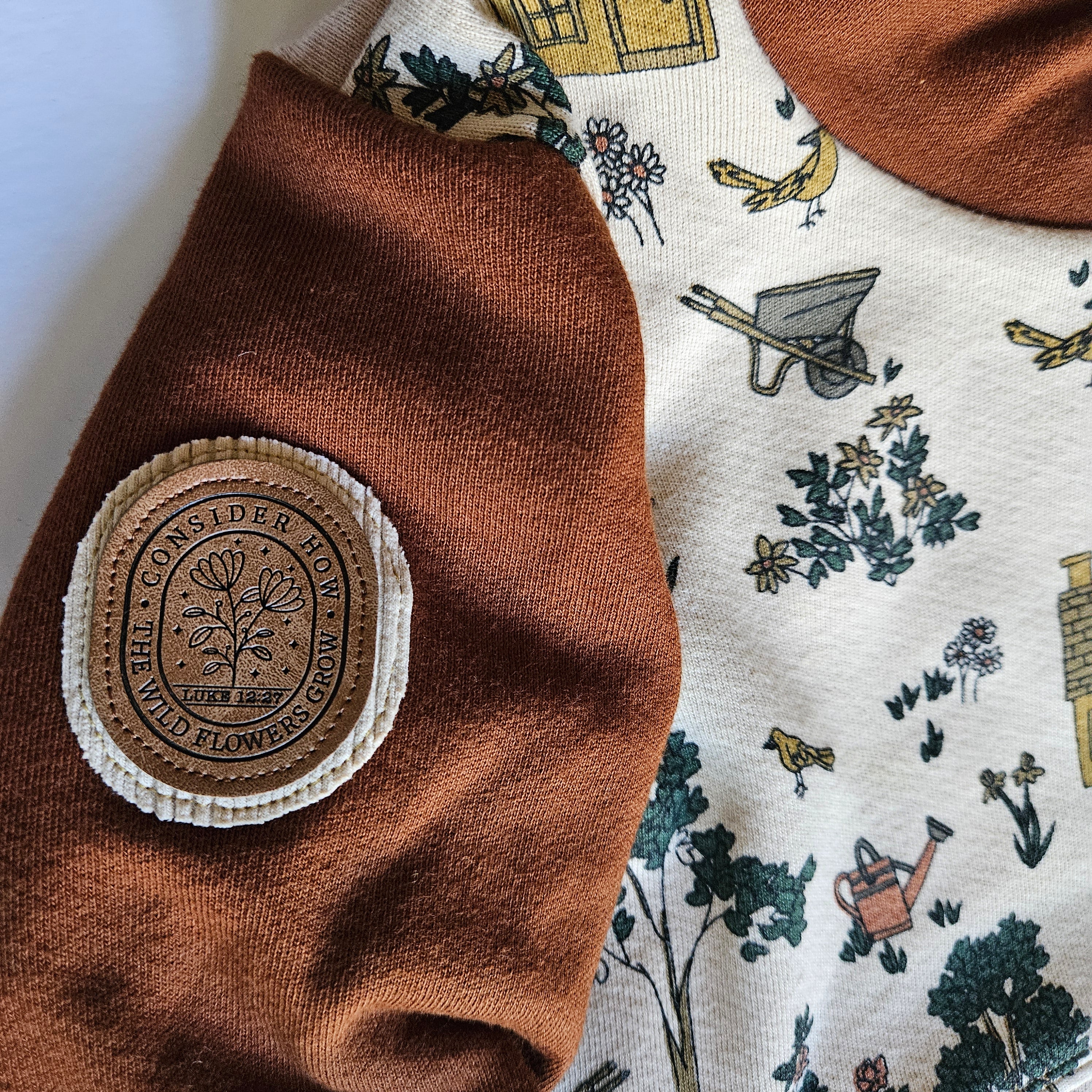 6-9 Years Wildflowers Bloom Grow With Me Hoodie