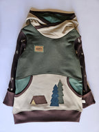 10-14 Years Happy Camper Grow With Me Hoodie