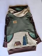 10-14 Years Happy Camper Grow With Me Hoodie