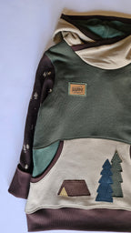 10-14 Years Happy Camper Grow With Me Hoodie