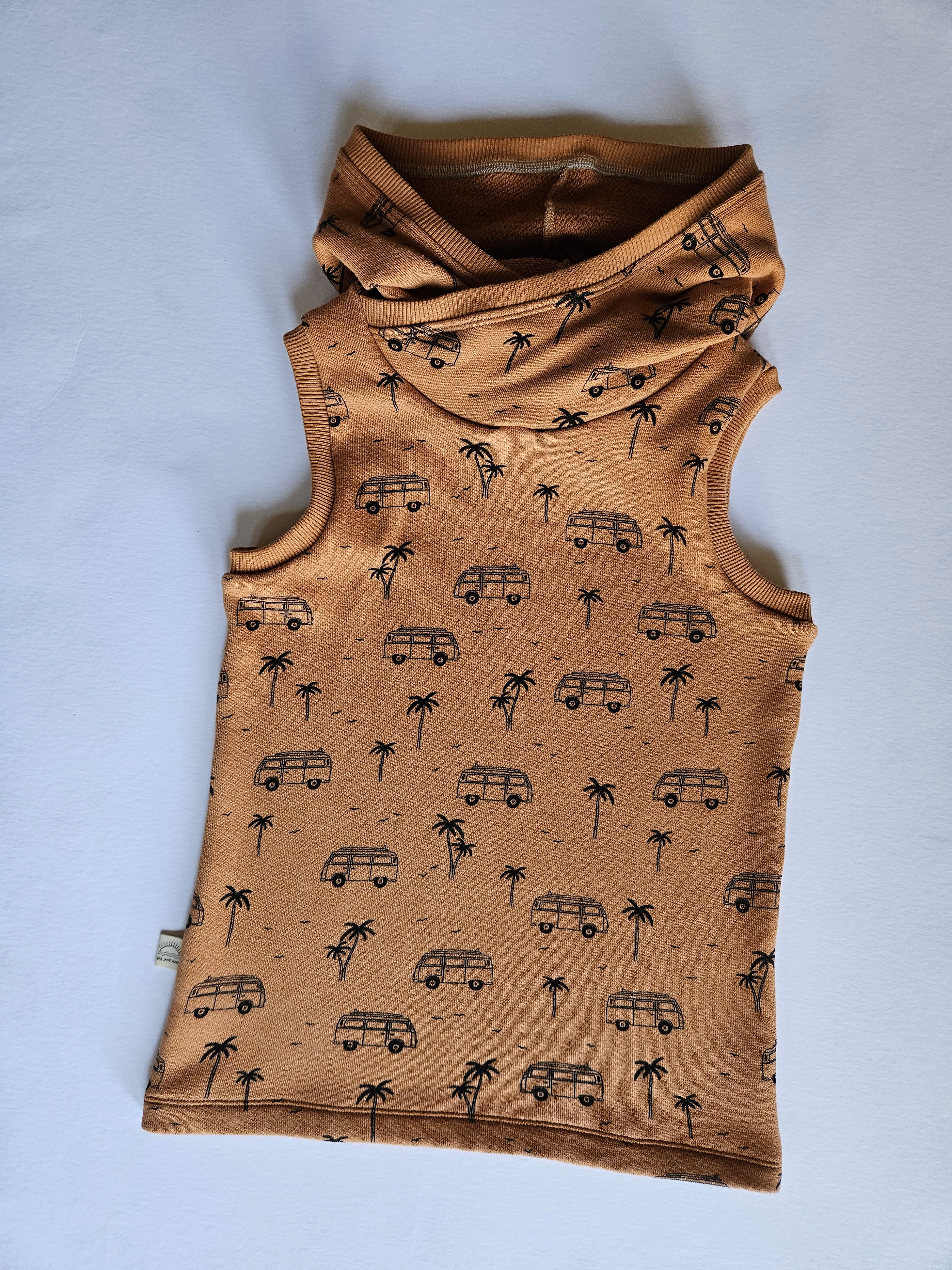 6Y-9Y Vans Amber Hooded Tank Grow With Me