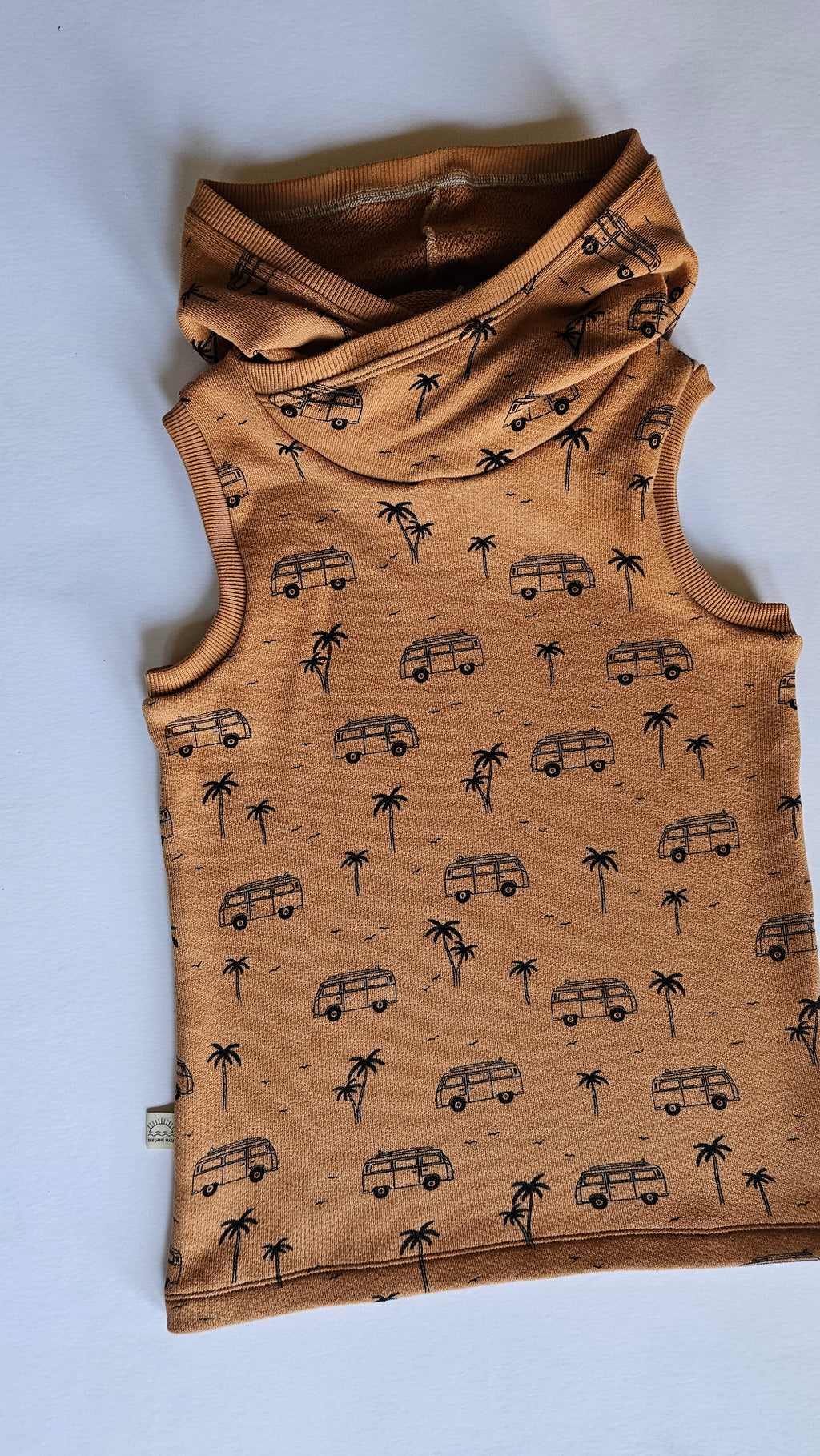 6Y-9Y Vans Amber Hooded Tank Grow With Me